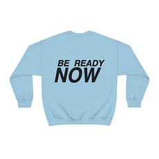 Brn Pro/BE READY NOW  Unisex Heavy Blend™ Crewneck Sweatshirt